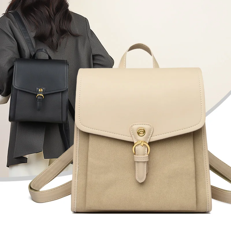 Новый простой рюкзак большой емкости, женский дорожный деловой рюкзак для девочек, дорожная сумка на плечо, школьный рюкзак для девочек, кошельки 
Новый простой рюкзак большой емкости, женский дорожный деловой рюкзак для девочек, дорожная сумка на плечо, школьный рюкзак для девочек, кошельки