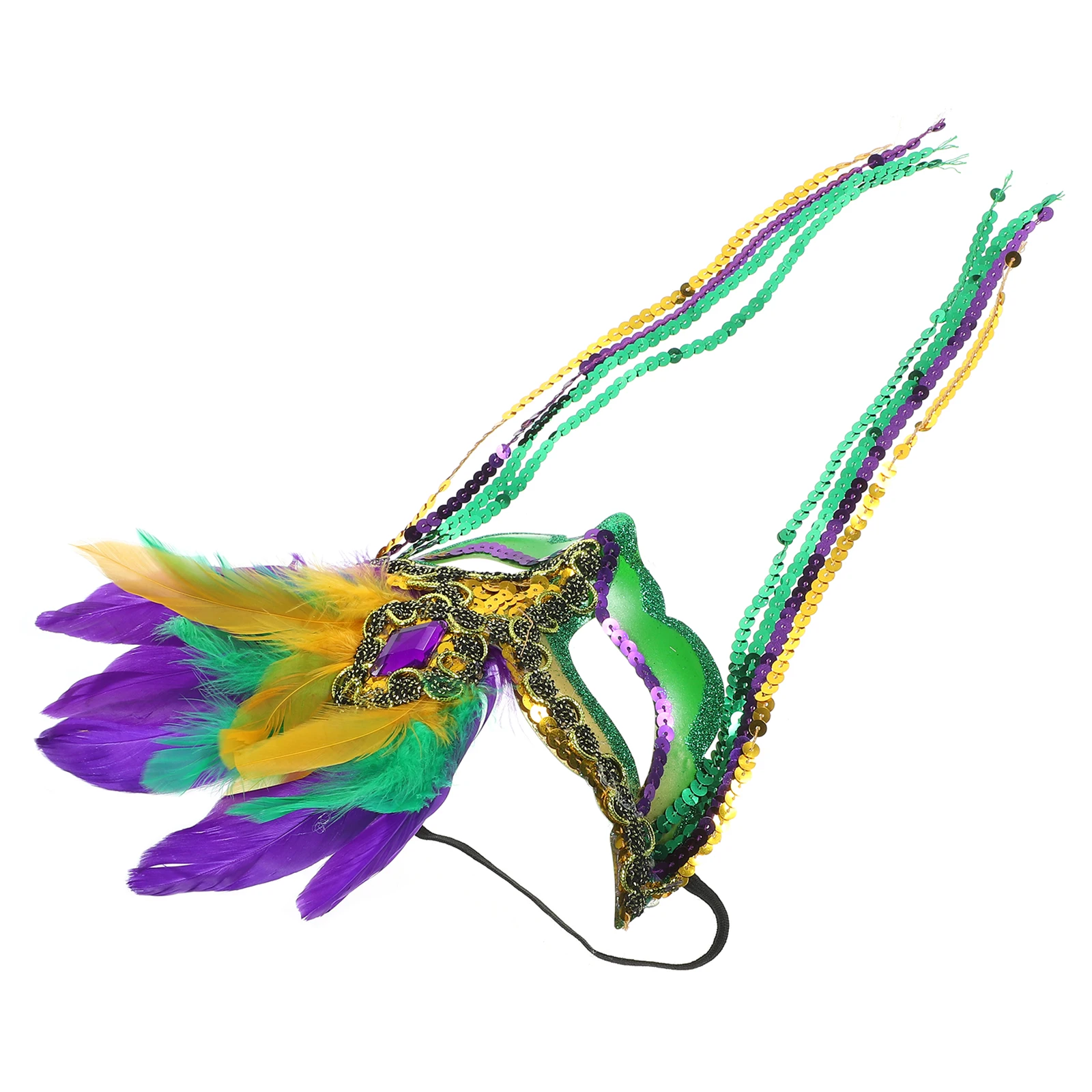 Colorful Masks Vibrant Plume Masquerade Party Decorative Halloween Mask Prop Costume Fits All Adjustable Elastic B
Colorful Masks Vibrant Plume Masquerade Party Decorative Halloween Mask Prop Costume Fits All Adjustable Elastic B
