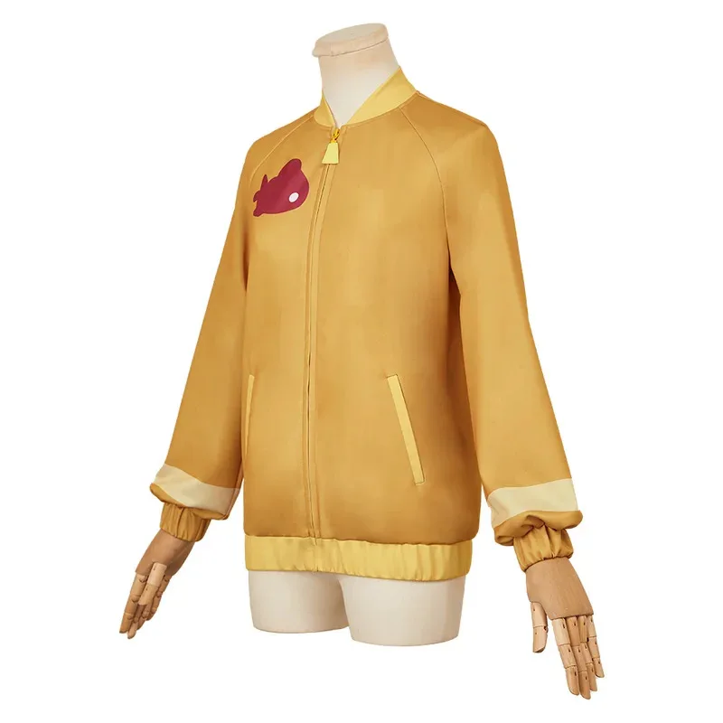 Женское желтое пальто Amate Yuzuriha, куртка, костюм для косплея, женская маскировка, аниме, карнавальный костюм на Хэллоуин для взрослых
Женское желтое пальто Amate Yuzuriha, куртка, костюм для косплея, женская маскировка, аниме, карнавальный костюм на Хэллоуин для взрослых