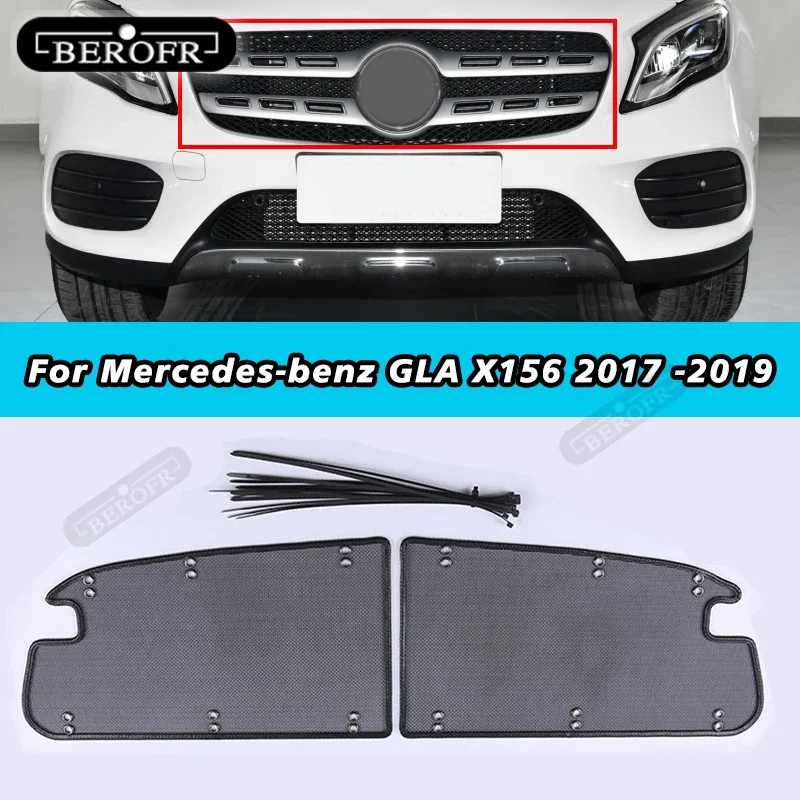 For Mercedes-Benz GLA X156 2017 -2019 Accessories Front Grille Insect Net Screening Insert Mesh Decoration Covers Car Styling
For Mercedes-Benz GLA X156 2017 -2019 Accessories Front Grille Insect Net Screening Insert Mesh Decoration Covers Car Styling