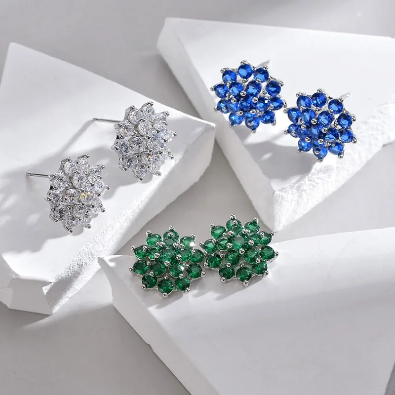 New 2023 Zircon Snowflake Earrings Silver 925 Fine Jewely Mother Day Gifts Couple Ear Silver for Women
New 2023 Zircon Snowflake Earrings Silver 925 Fine Jewely Mother Day Gifts Couple Ear Silver for Women