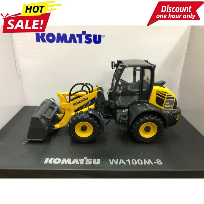 UH8145 1:50 for Komatsu WA100M-8 Komatsu Wheel Loader Forklift Engineering Alloy Model
UH8145 1:50 for Komatsu WA100M-8 Komatsu Wheel Loader Forklift Engineering Alloy Model