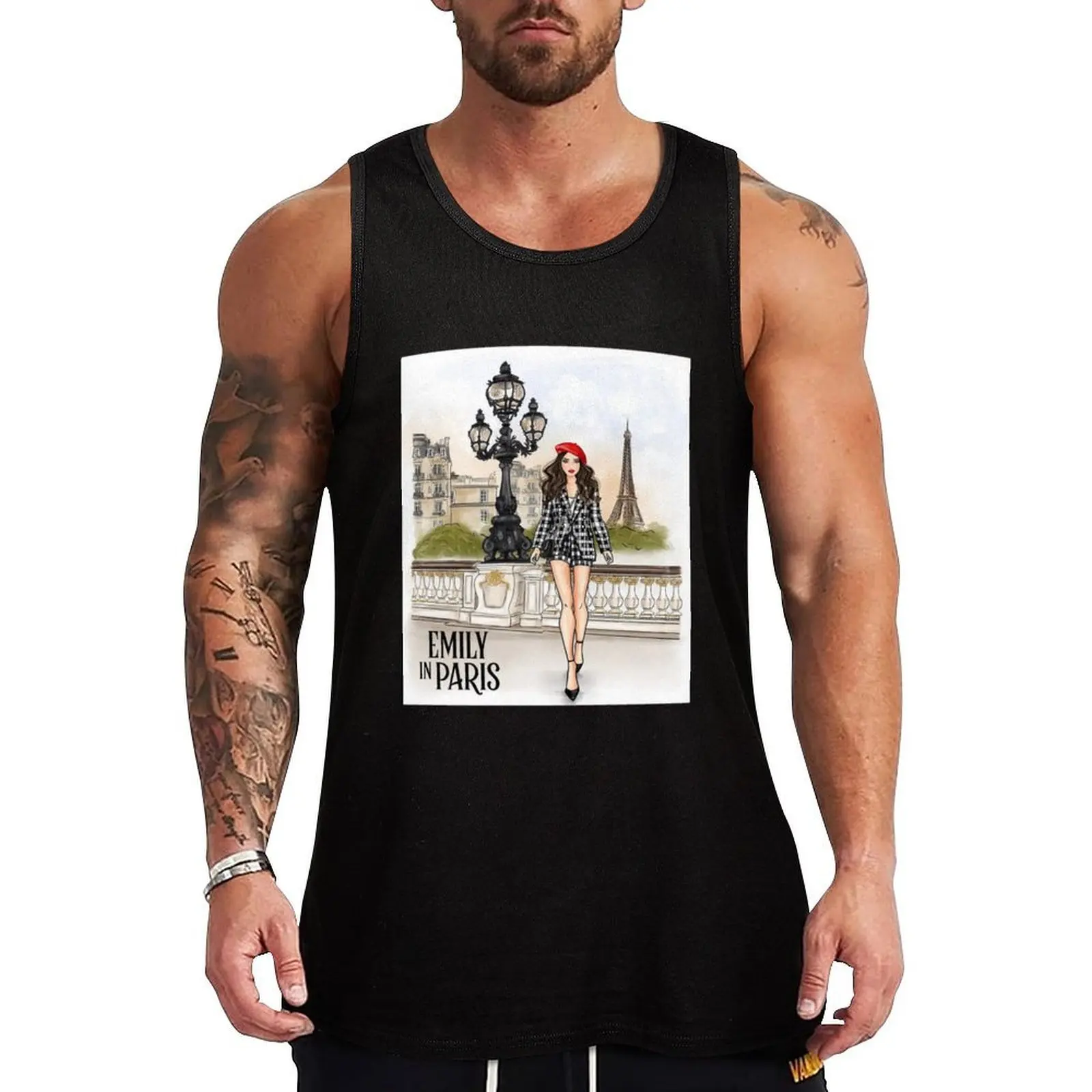 Emily in paris Active Tank Top Pattern Print Tank Top Casual Graphic Sleeveless Top
Emily in paris Active Tank Top Pattern Print Tank Top Casual Graphic Sleeveless Top