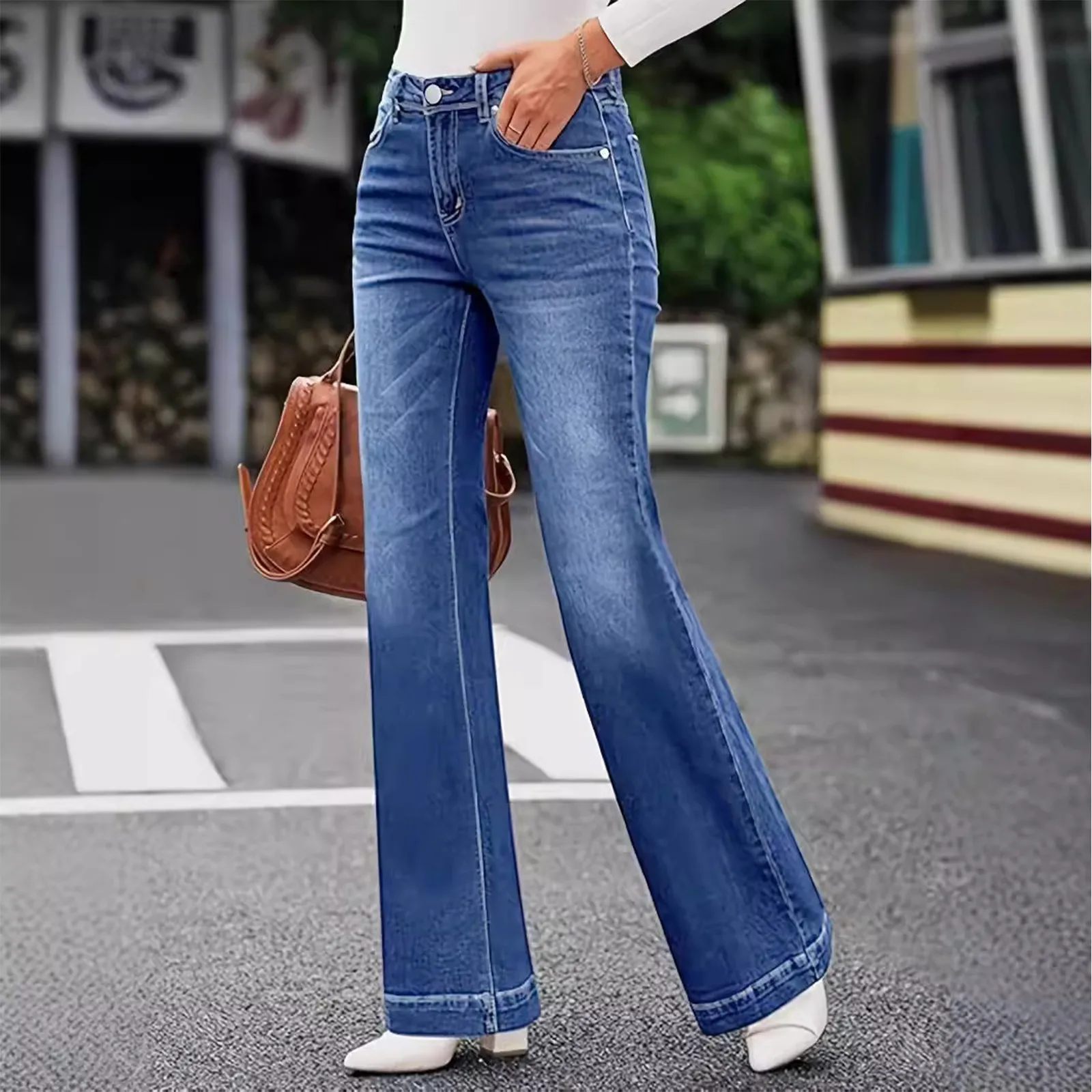 Flared Jeans For Women Skinny Jeans For Women Straight Leg Sweatpants For Women Cargo Work Pants Plus Size Baggy Jeans Pantalone
Flared Jeans For Women Skinny Jeans For Women Straight Leg Sweatpants For Women Cargo Work Pants Plus Size Baggy Jeans Pantalone