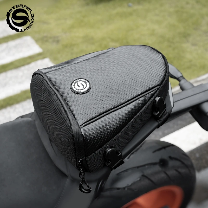 SFK Motorcycle Riding Rear Seat Tail Pack Large Capacity Multifunctional Crossbody Bag Riding Gears With Waterproo Rain Cover
SFK Motorcycle Riding Rear Seat Tail Pack Large Capacity Multifunctional Crossbody Bag Riding Gears With Waterproo Rain Cover