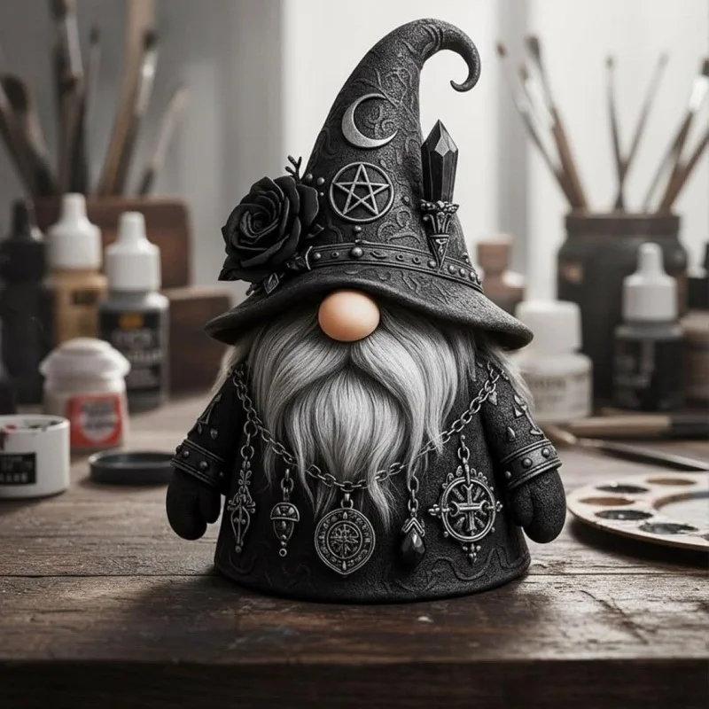 Resin Gnomes Statue Sculptures Ornament for Home Desktop Garden Yard Decoration,Mysterious Decorative Ornament,Unique Gift
Resin Gnomes Statue Sculptures Ornament for Home Desktop Garden Yard Decoration,Mysterious Decorative Ornament,Unique Gift