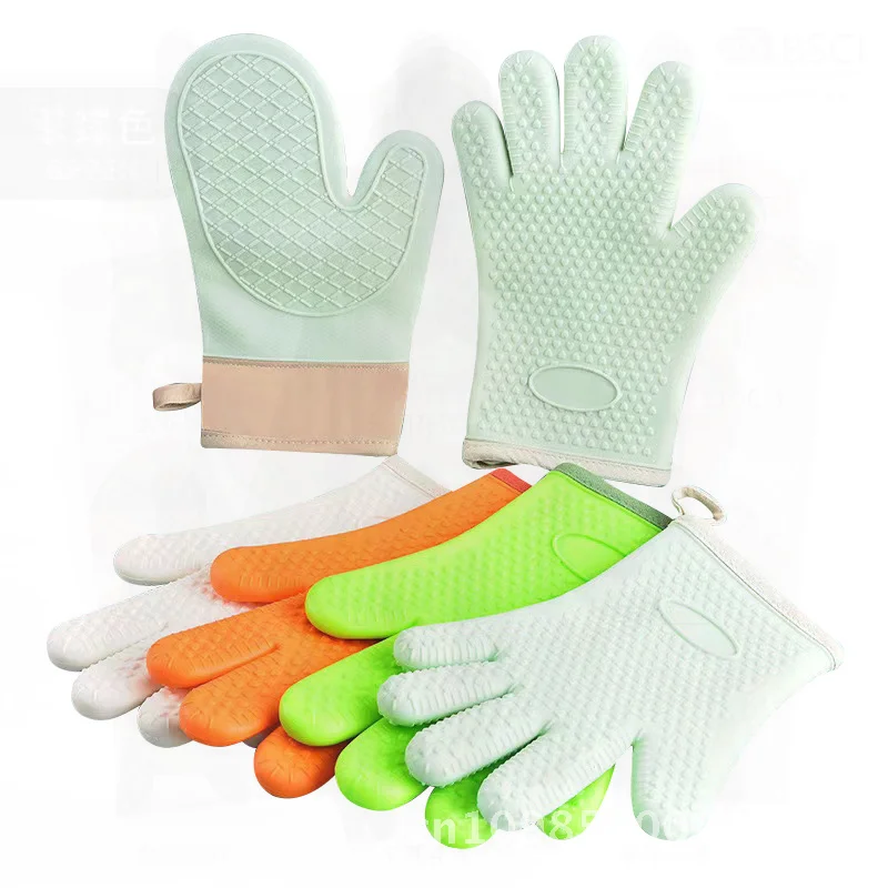 Silicone Heat-Insulation Microwave Oven Gloves Thickened Cotton High-Temperature Resistant Waterproof Baking Kitchen Mitts for
Silicone Heat-Insulation Microwave Oven Gloves Thickened Cotton High-Temperature Resistant Waterproof Baking Kitchen Mitts for