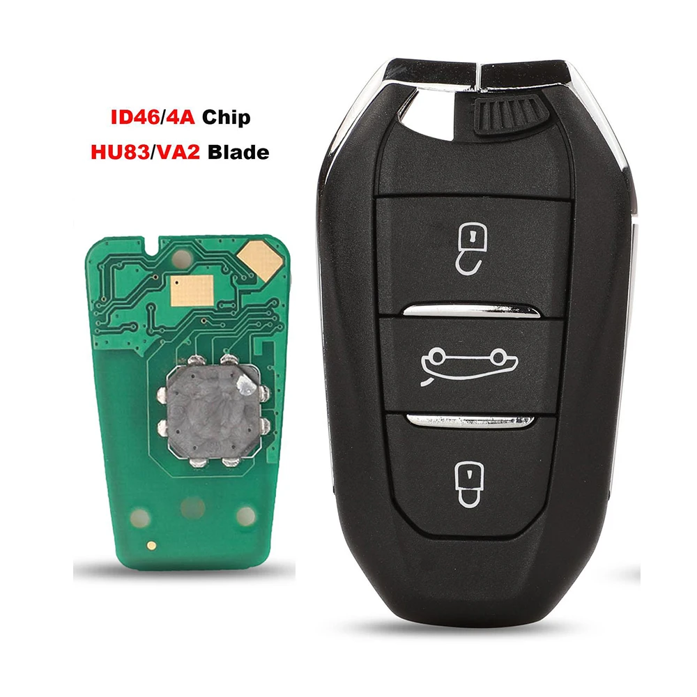 jinyuqin New Remote Car Key Smart Keyless Go For Peugeot 308 408 508 5008 Citroen C4 C4L DS4 DS5 4A ID46 Chip 434MHz
jinyuqin New Remote Car Key Smart Keyless Go For Peugeot 308 408 508 5008 Citroen C4 C4L DS4 DS5 4A ID46 Chip 434MHz