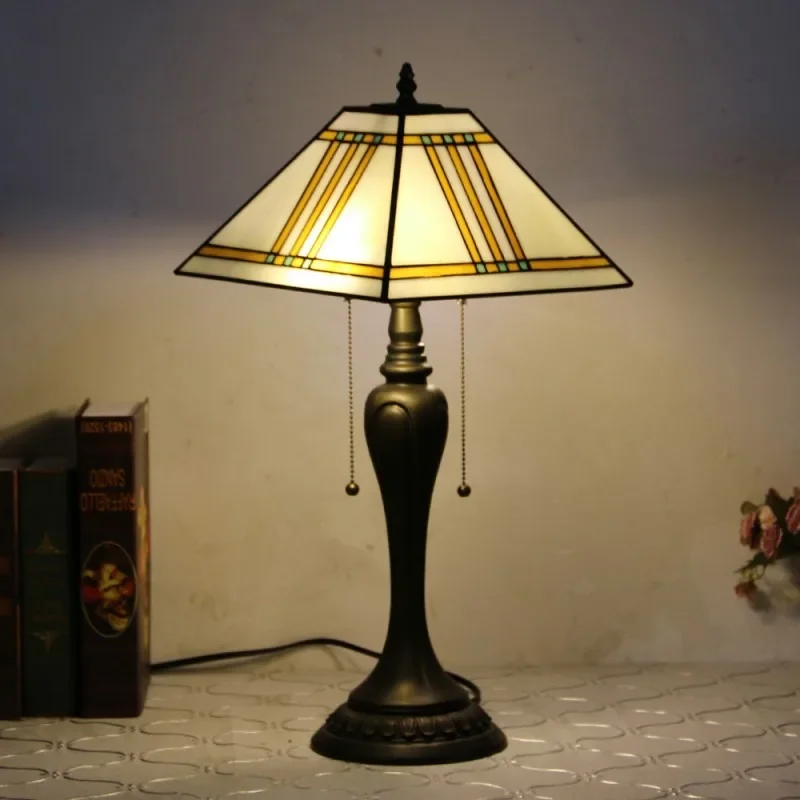 Table Lamp Vintage Creative Stained Glass Art Deco Home Living Room Bedroom LED Table Lamp
Table Lamp Vintage Creative Stained Glass Art Deco Home Living Room Bedroom LED Table Lamp