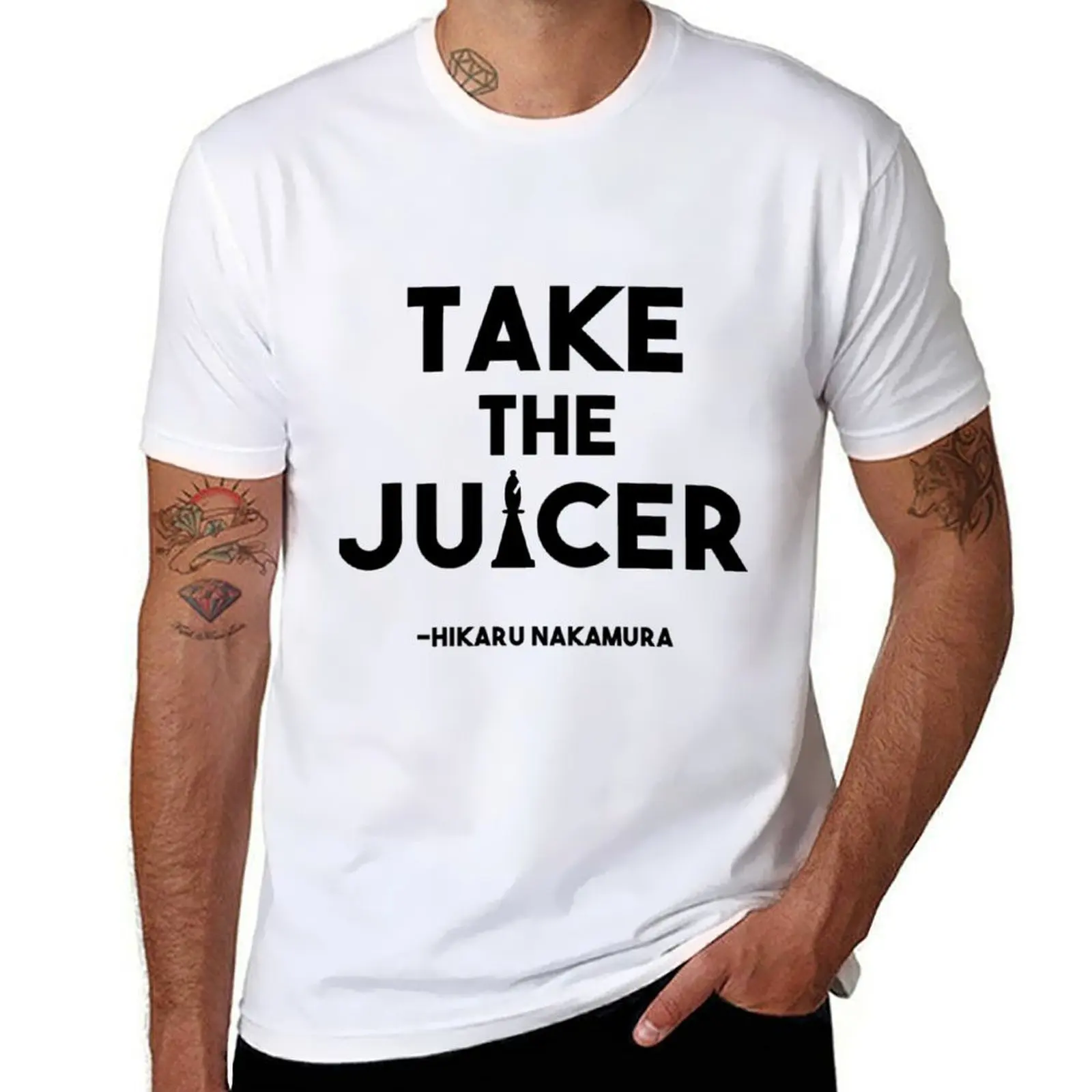 Take the Juicer - Hikaru Nakamura Chess T-Shirt anime t shirts oversize t shirts designer T-Shirt
Take the Juicer - Hikaru Nakamura Chess T-Shirt anime t shirts oversize t shirts designer T-Shirt