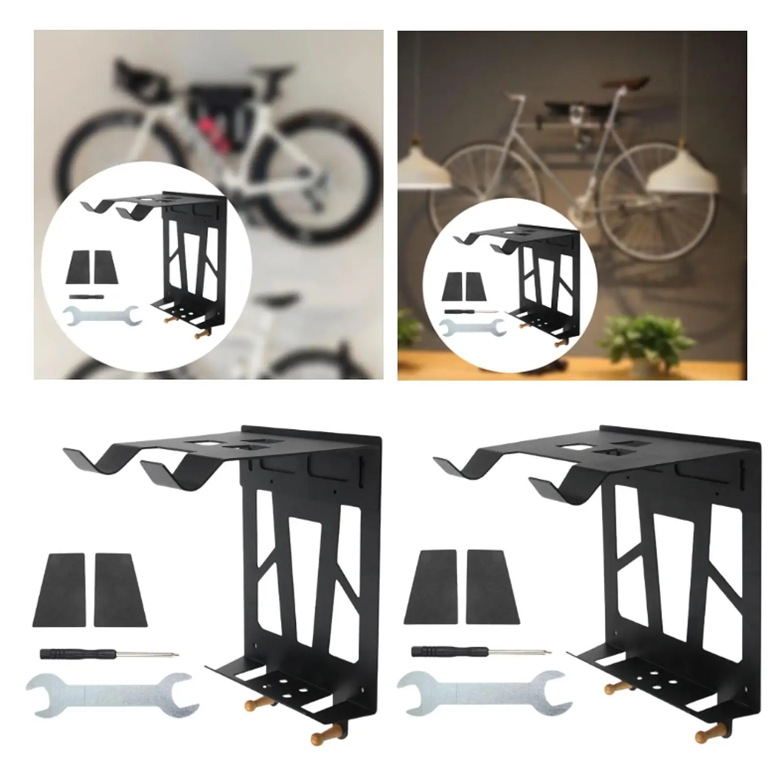 Wall Mount Bike Rack Support Stand Cycling Fixed Decor Multifunction Horizontal Rack Garage Bike Hanger Bicycle Hanging Bracket 
Wall Mount Bike Rack Support Stand Cycling Fixed Decor Multifunction Horizontal Rack Garage Bike Hanger Bicycle Hanging Bracket