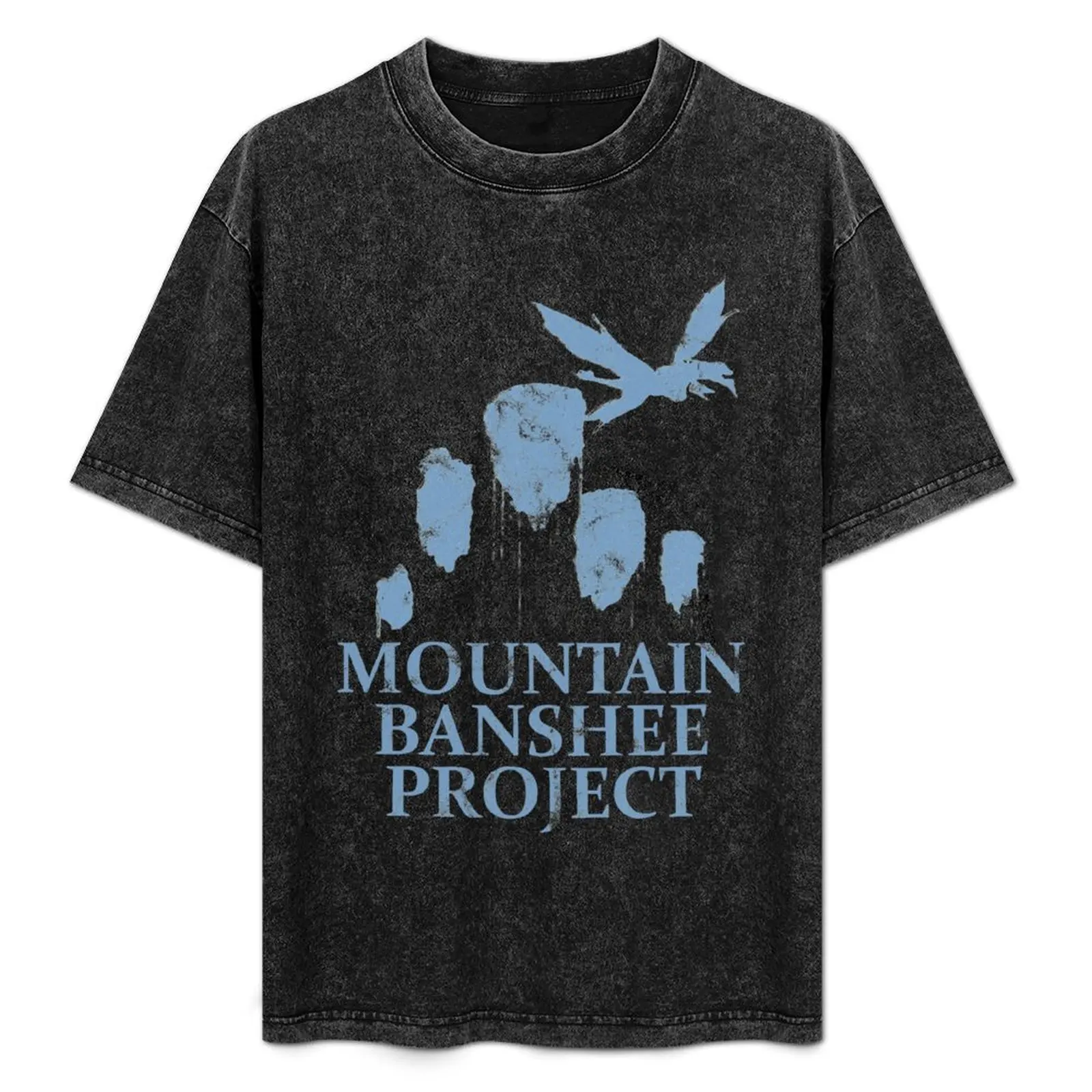 Mountain Banshee Project Vintage T-Shirt Simple Solid Color Crew Neck Tee
Mountain Banshee Project Vintage T-Shirt Simple Solid Color Crew Neck Tee