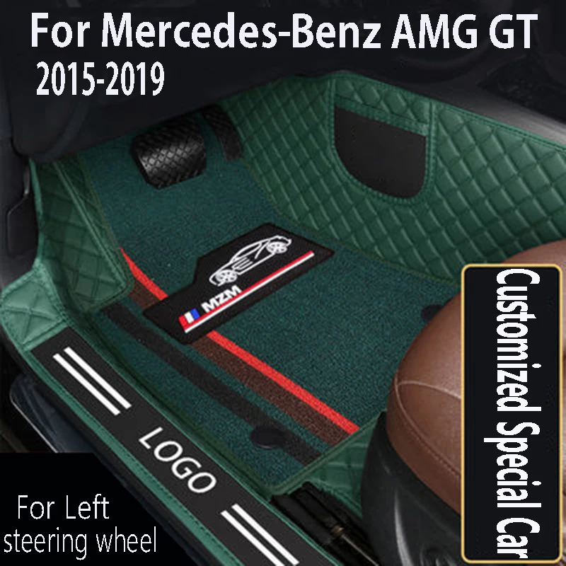 Автомобильные коврики для Mercedes-Benz AMG GT (2 места) 2019 2018 2017 2016 2015 кожаные Коврики интерьер автомобильный коврик аксессуары
Автомобильные коврики для Mercedes-Benz AMG GT (2 места) 2019 2018 2017 2016 2015 кожаные Коврики интерьер автомобильный коврик аксессуары