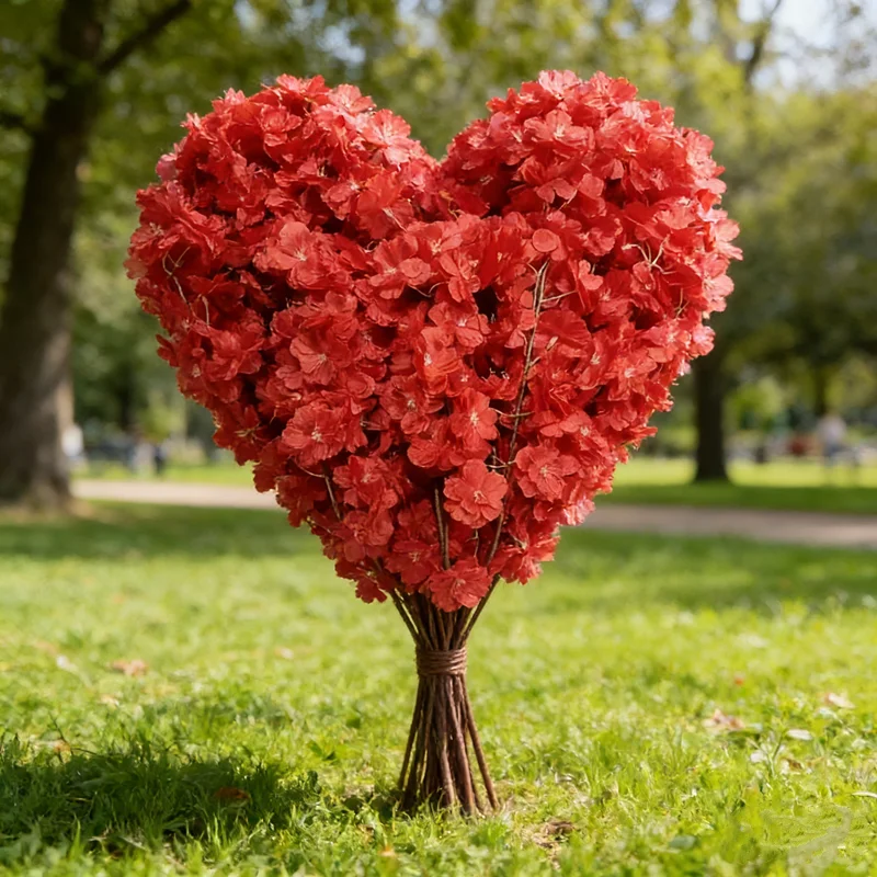 100/200/600pcs Artificial Flowers Cherry Blossoms Wedding Arch Decorate Fake Flower Silk Hydrangea red Branch Home Decor4
100/200/600pcs Artificial Flowers Cherry Blossoms Wedding Arch Decorate Fake Flower Silk Hydrangea red Branch Home Decor4