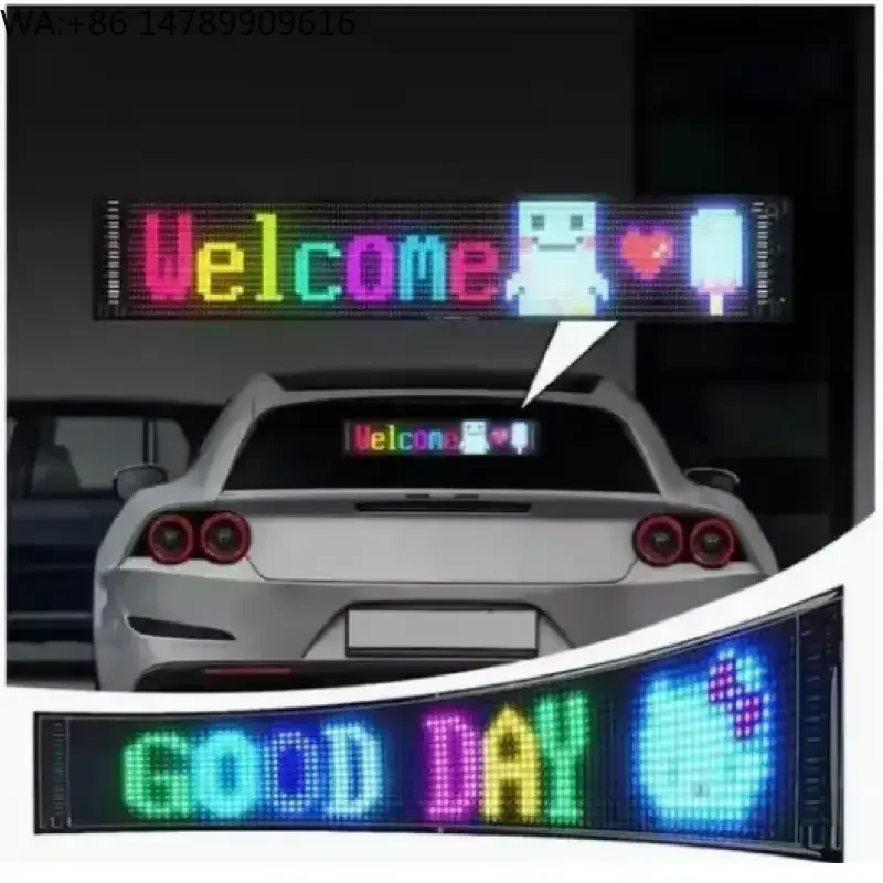Flexible Digital Screen RGB Pattern Graffititext Display With USB Application ControlFully Customizable & Waterproof LED Display
Flexible Digital Screen RGB Pattern Graffititext Display With USB Application ControlFully Customizable & Waterproof LED Display