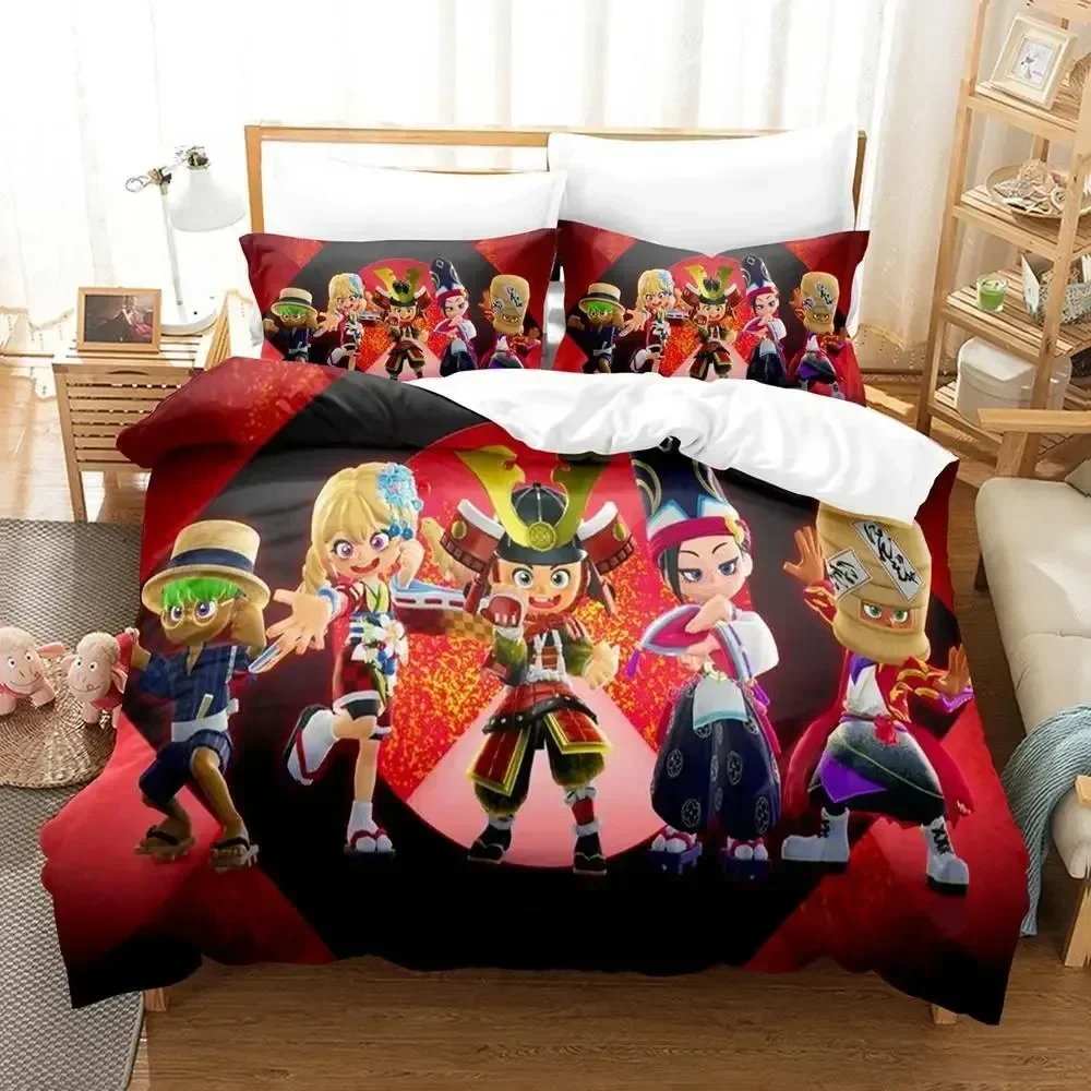 Game Ninjala 3D Print Kawaii Kids Camas Printed Bed Set Duvet Cover Pillowcase Bedding Set Linen Sheet Quilt Cover Queen Size
Game Ninjala 3D Print Kawaii Kids Camas Printed Bed Set Duvet Cover Pillowcase Bedding Set Linen Sheet Quilt Cover Queen Size
