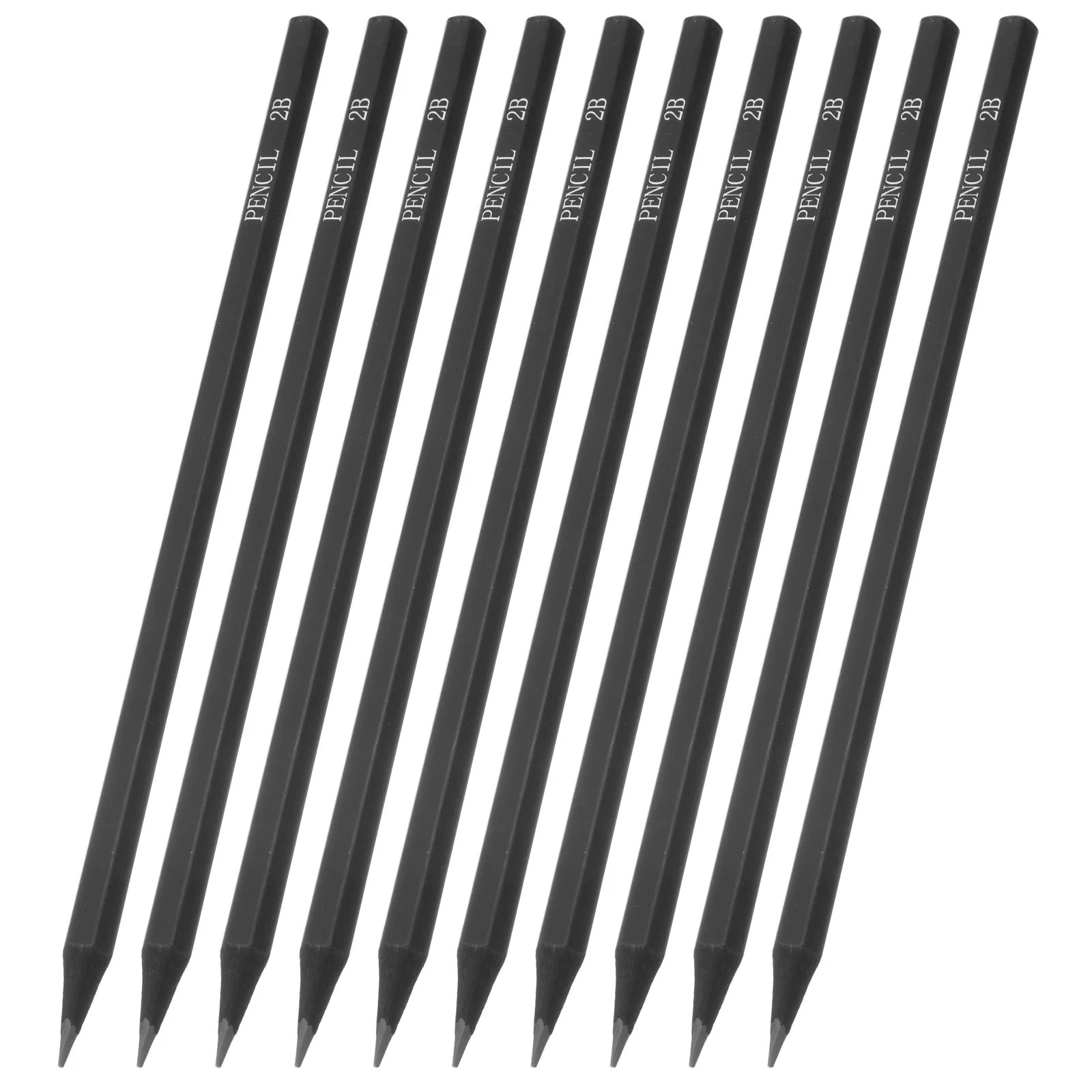 10pcs Hexagonal Black Rod 2B Pencils Smooth Writing Professional Sketching Drawing Supplies Shading Pencils
10pcs Hexagonal Black Rod 2B Pencils Smooth Writing Professional Sketching Drawing Supplies Shading Pencils