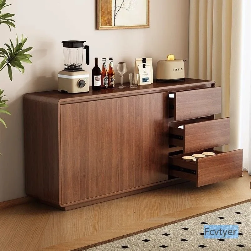 All solid wood dining side cabinet against the wall integrated locker household living room floor locker small apartment multi-f
All solid wood dining side cabinet against the wall integrated locker household living room floor locker small apartment multi-f