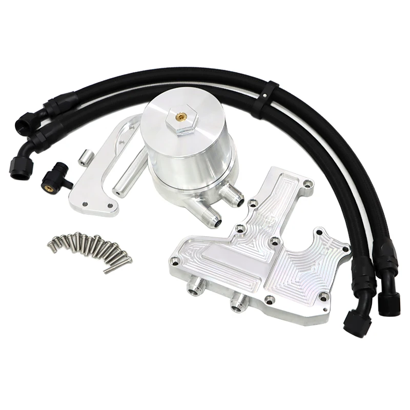 Aluminum Oil Catch Can Kit FOR VW Golf MK6 GTI FOR Audi A3 TT A4 B8 2.0T EA888 Gen 2 PCV System Tank
Aluminum Oil Catch Can Kit FOR VW Golf MK6 GTI FOR Audi A3 TT A4 B8 2.0T EA888 Gen 2 PCV System Tank