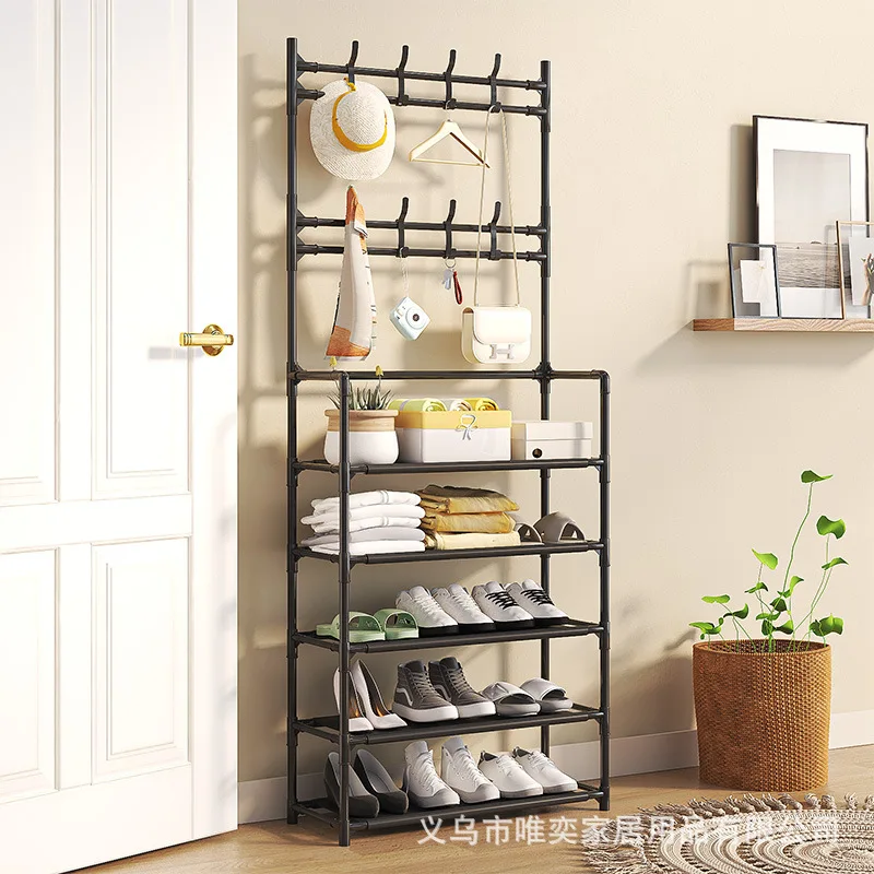 Floor To Floor Simple Coat and Hat Rack Dormitory Home Office Dustproof Storage Shoe Storage Large Capacity Space Saving
Floor To Floor Simple Coat and Hat Rack Dormitory Home Office Dustproof Storage Shoe Storage Large Capacity Space Saving