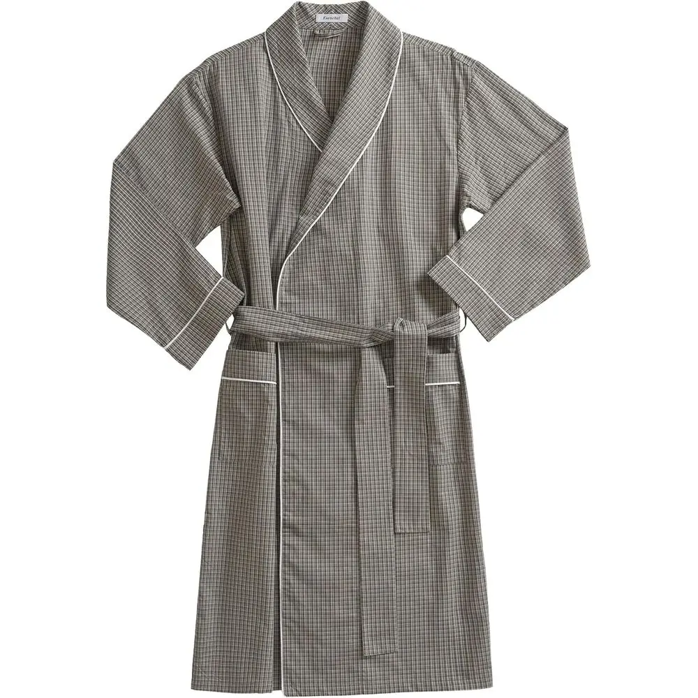 Men's Cotton Plaid Robe Lightweight Bathrobe with kets
Men's Cotton Plaid Robe Lightweight Bathrobe with kets
