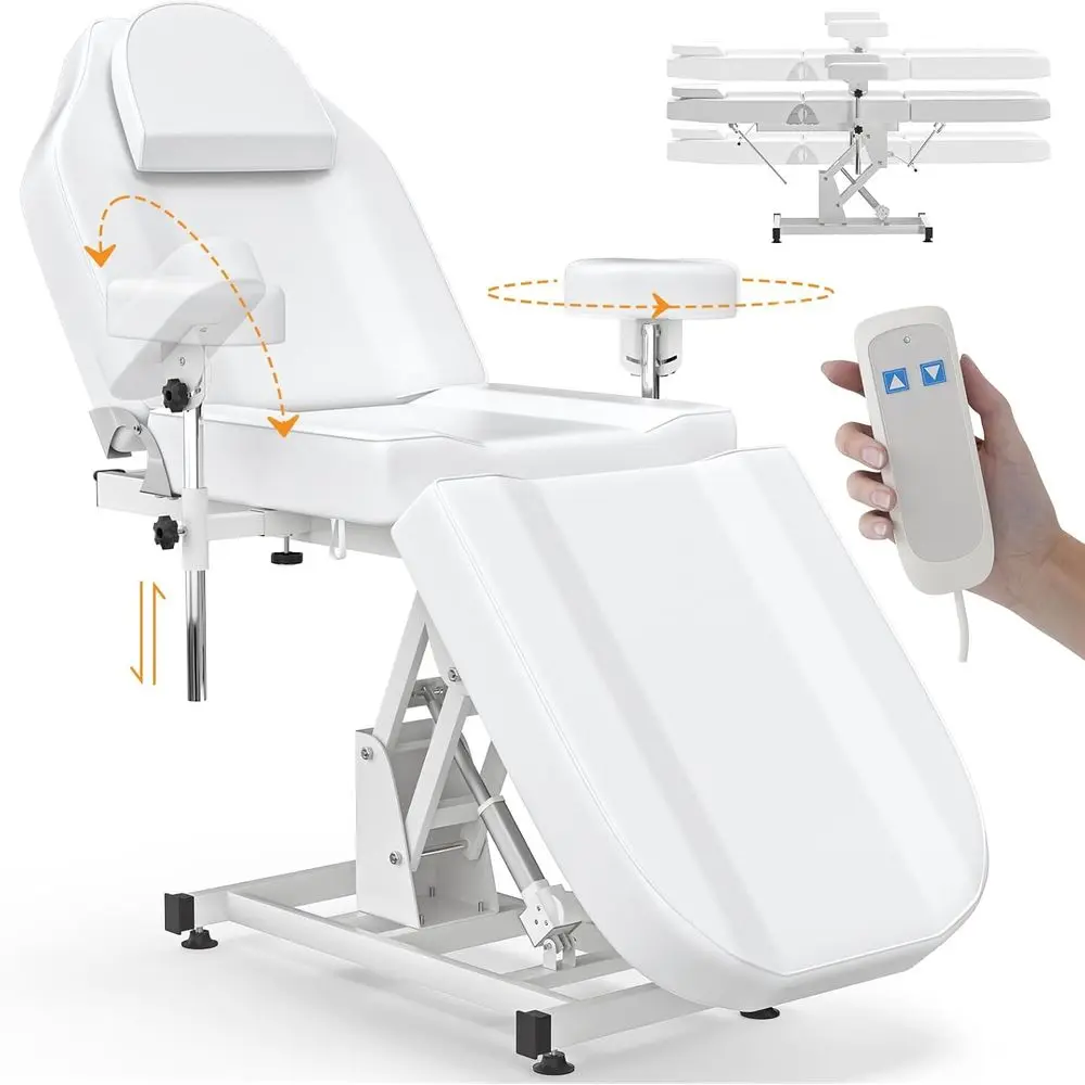 Adjustable Electric Spa Beds for Beauty Treatments, Tattoos, and Massages
Adjustable Electric Spa Beds for Beauty Treatments, Tattoos, and Massages