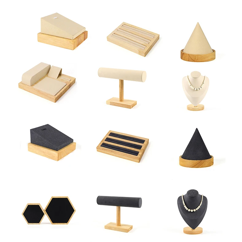 Ring Pendant Jewelry Display Holder Necklace Showcase Bust Earring Pendant Stand Organizer Bamboo Base and Microfiber Cloth
Ring Pendant Jewelry Display Holder Necklace Showcase Bust Earring Pendant Stand Organizer Bamboo Base and Microfiber Cloth