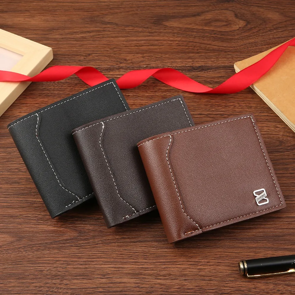 New Thin Men's Wallet Multi Card Large Capacity Short Wallet Portable Lightweight Coin Purse Student
New Thin Men's Wallet Multi Card Large Capacity Short Wallet Portable Lightweight Coin Purse Student