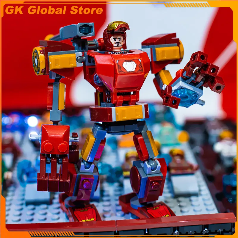 15cm The Avengers Movie Figure War Machine Batman Hulk Perimeter Building Block Builders Decoration Ornaments Birthday Gifts Toy
15cm The Avengers Movie Figure War Machine Batman Hulk Perimeter Building Block Builders Decoration Ornaments Birthday Gifts Toy