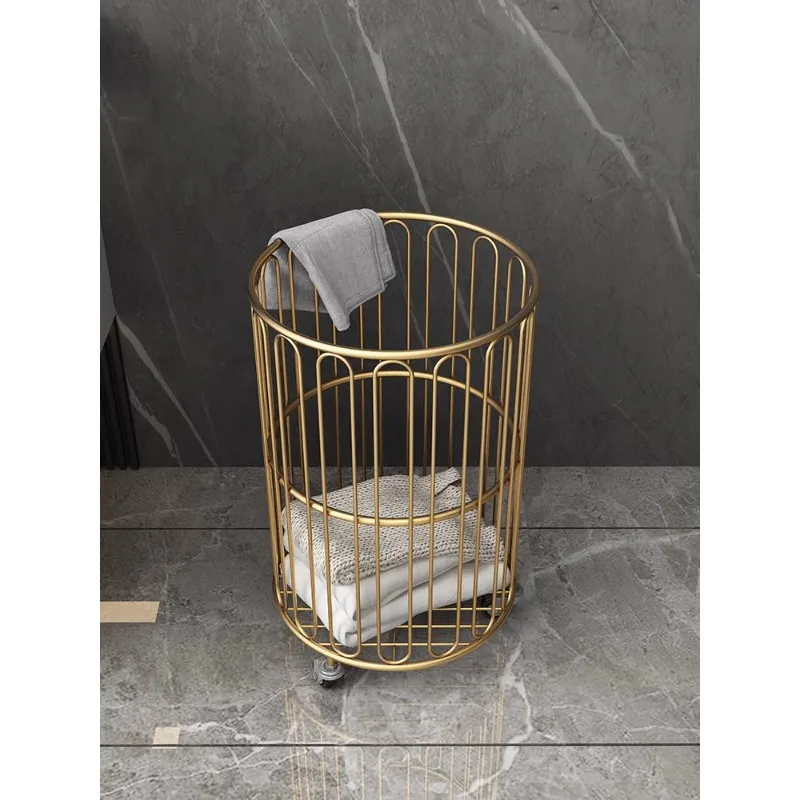 Light luxury dirty clothes basket bathroom clothes clothes storage hotel homestay laundry
Light luxury dirty clothes basket bathroom clothes clothes storage hotel homestay laundry