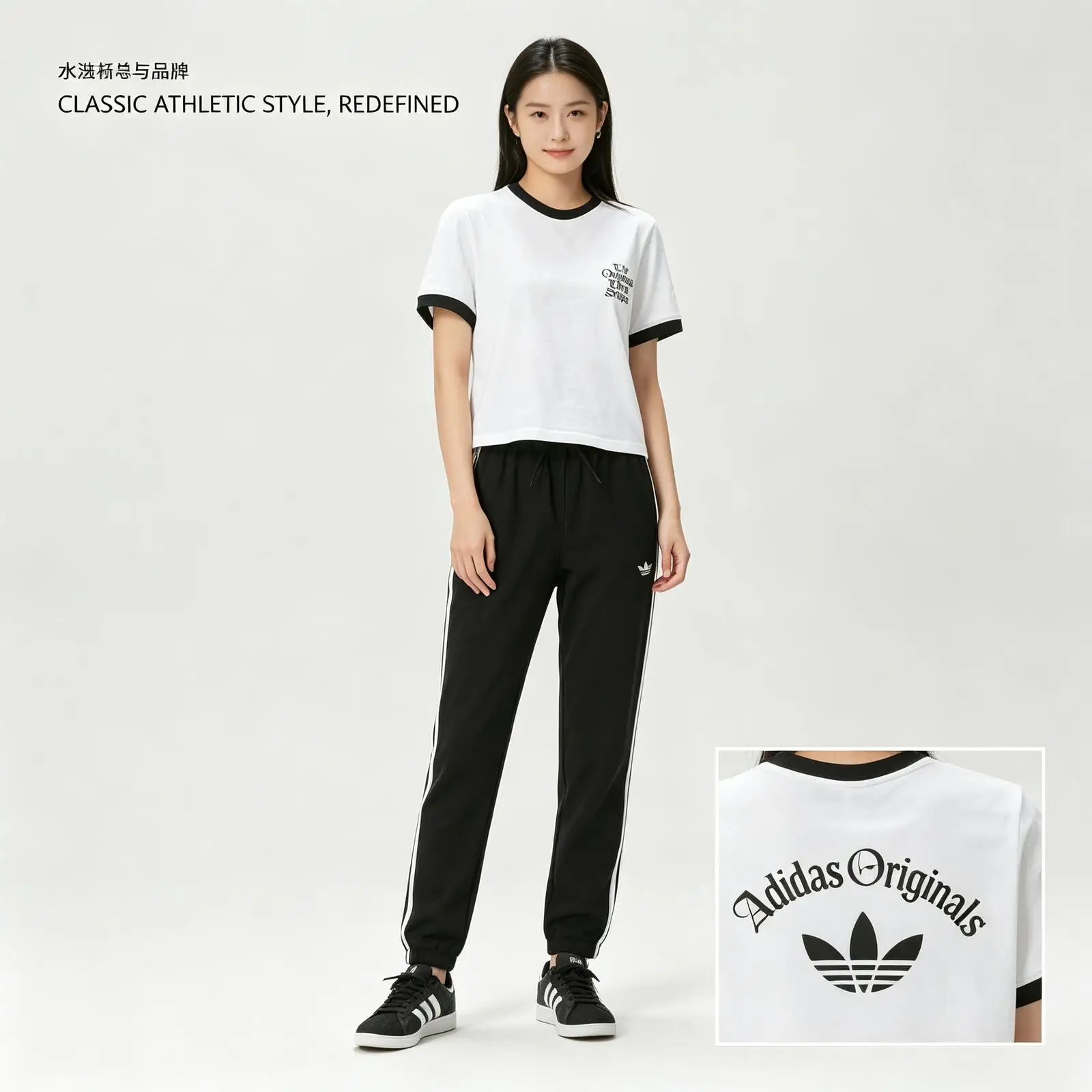 New Adidas Trefoil T-Shirt Women's Sportswear Trendy Fashion Soft Comfortable Breathable Short-Sleeved Top KT3060
New Adidas Trefoil T-Shirt Women's Sportswear Trendy Fashion Soft Comfortable Breathable Short-Sleeved Top KT3060