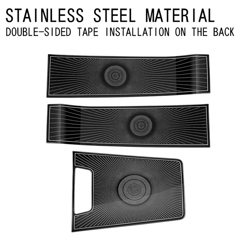 A90Q-For Toyota Alphard 40 Series 2023+ Stainless Steel Car Styling Dashboard Loudspeaker Cover Interior Trim Parts Accessories
A90Q-For Toyota Alphard 40 Series 2023+ Stainless Steel Car Styling Dashboard Loudspeaker Cover Interior Trim Parts Accessories