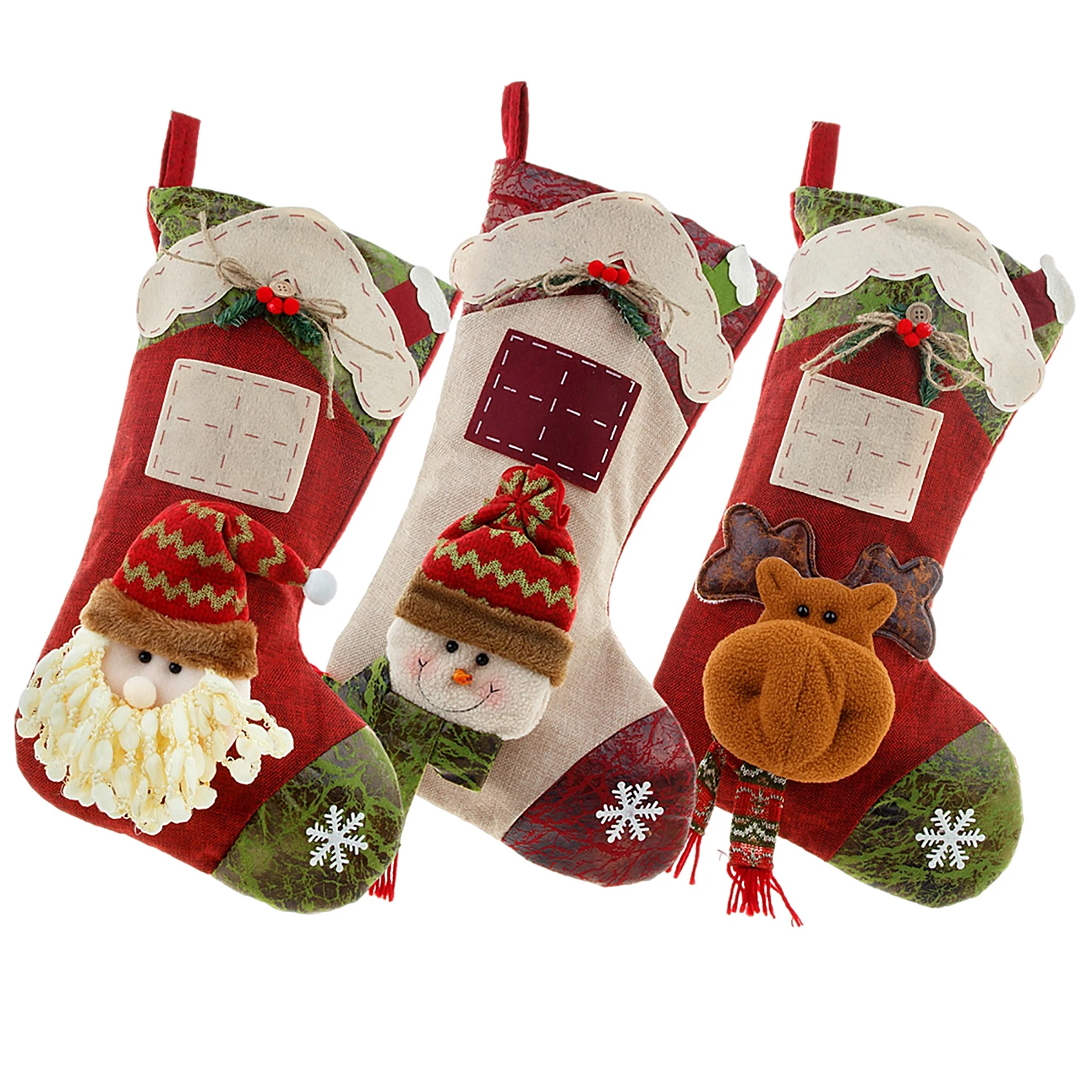 Large Christmas Stocking Snack Bag New Year Gift Bag Sackcloth Christmas Socks 2023 Christmas Decoration Fireplace Ornaments
Large Christmas Stocking Snack Bag New Year Gift Bag Sackcloth Christmas Socks 2023 Christmas Decoration Fireplace Ornaments
