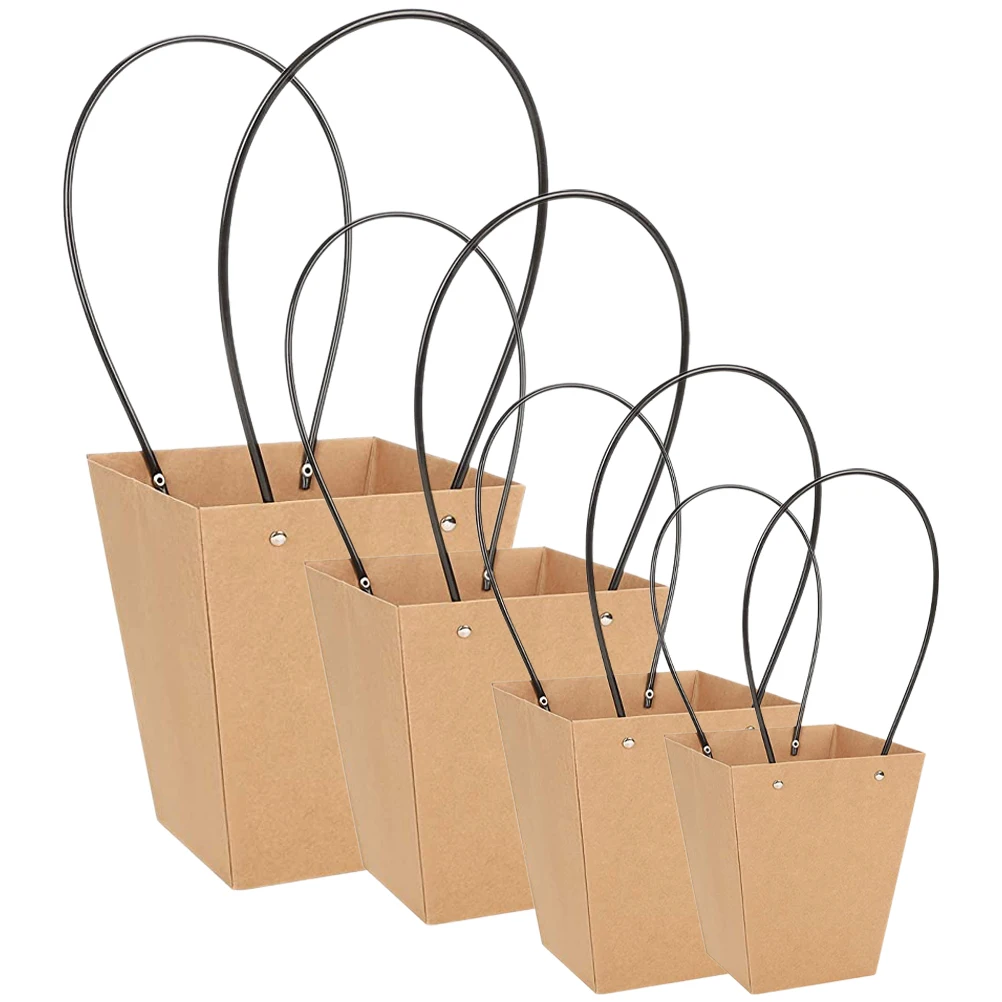 4Pcs Flower Bouquet Paper PVC Small Pouches Wrapping Bags Stylish Design Premium Material Gift Packaging
4Pcs Flower Bouquet Paper PVC Small Pouches Wrapping Bags Stylish Design Premium Material Gift Packaging