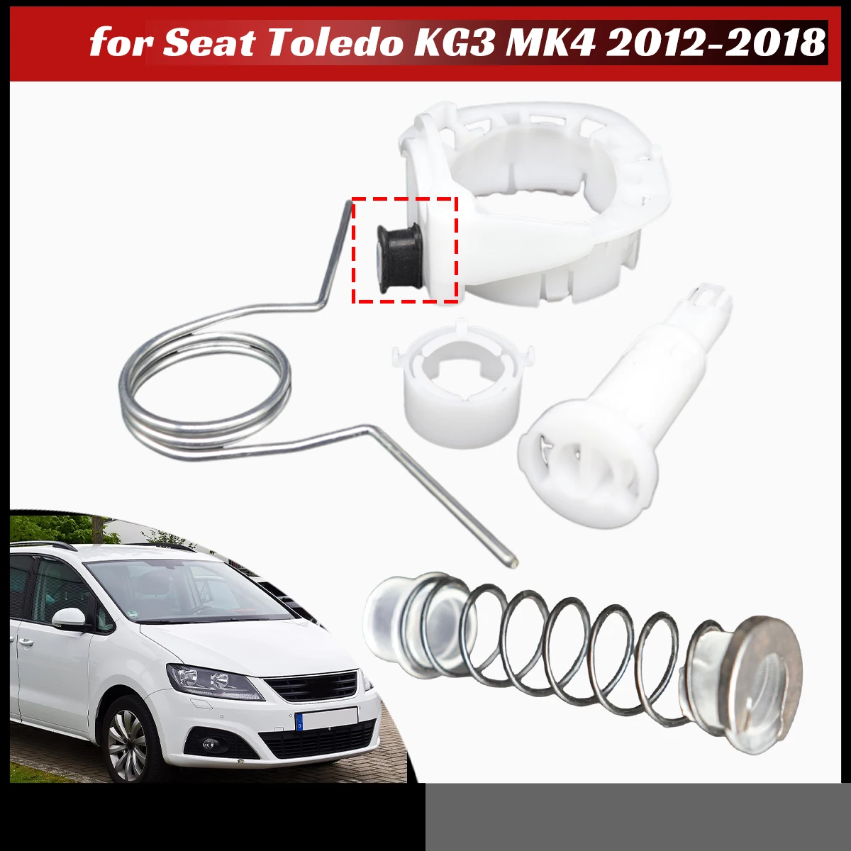 Upgrade Bushing Fix Gear Shift Bearing Shell Shifter GearBox Lever Rod Spring Kit for Seat Toledo KG3 MK4 2012-2018 Transmission
Upgrade Bushing Fix Gear Shift Bearing Shell Shifter GearBox Lever Rod Spring Kit for Seat Toledo KG3 MK4 2012-2018 Transmission
