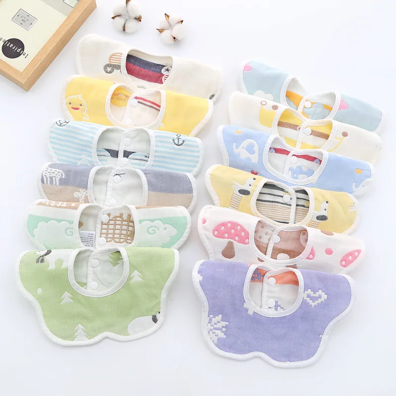 Pure Cotton Petal Bib 360 Degree Drool Bibs for Babies Soft Infant Feeding Apron Cartoon Printed 0-3T Burp Cloths
Pure Cotton Petal Bib 360 Degree Drool Bibs for Babies Soft Infant Feeding Apron Cartoon Printed 0-3T Burp Cloths