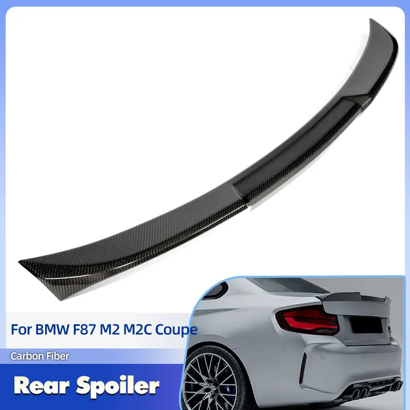 Car Rear Trunk Spoiler Wings Full Carbon Fiber for BMW F87 M2 M2C Coupe 2015-2021 Racing Rear Spoiler Boot Wing Lip Body Kit
Car Rear Trunk Spoiler Wings Full Carbon Fiber for BMW F87 M2 M2C Coupe 2015-2021 Racing Rear Spoiler Boot Wing Lip Body Kit
