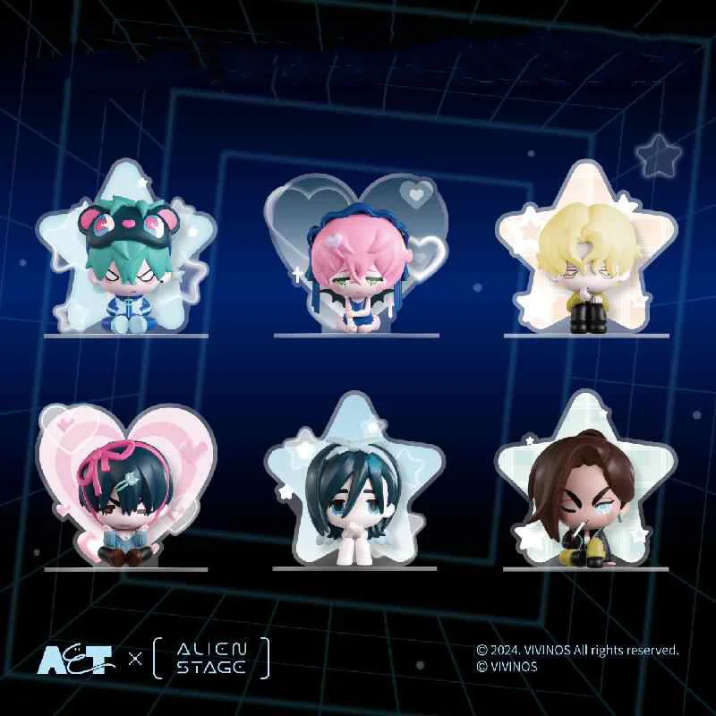kawaii Blind Box Alien Stage Free Stage Two-dimensional Animation Peripherals in Stock Collection Model Doll Surprise Gifts Toy
kawaii Blind Box Alien Stage Free Stage Two-dimensional Animation Peripherals in Stock Collection Model Doll Surprise Gifts Toy