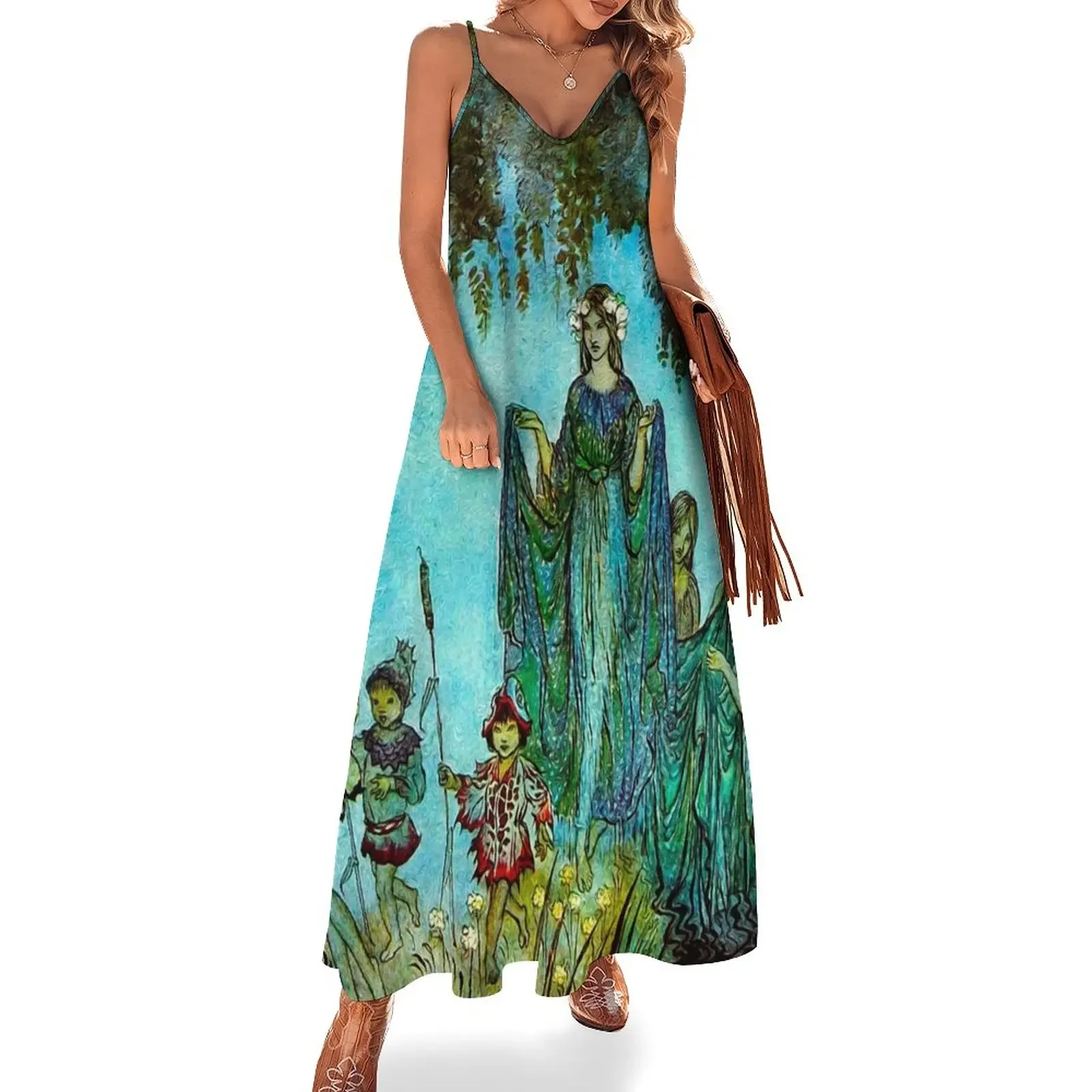 Arthur Rackham- Fairy Procession Sleeveless Dress bandage dress summer women's dress 2025
Arthur Rackham- Fairy Procession Sleeveless Dress bandage dress summer women's dress 2025