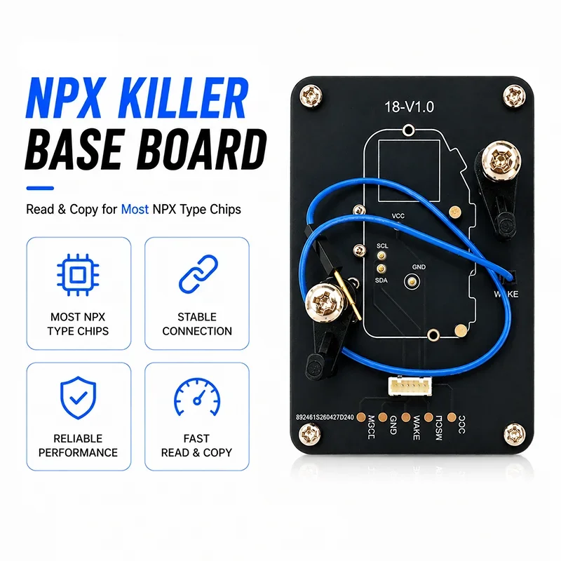 Super NXP Killer Tool Adapter Base For KIA All NXP Smart Keys Clones
Super NXP Killer Tool Adapter Base For KIA All NXP Smart Keys Clones