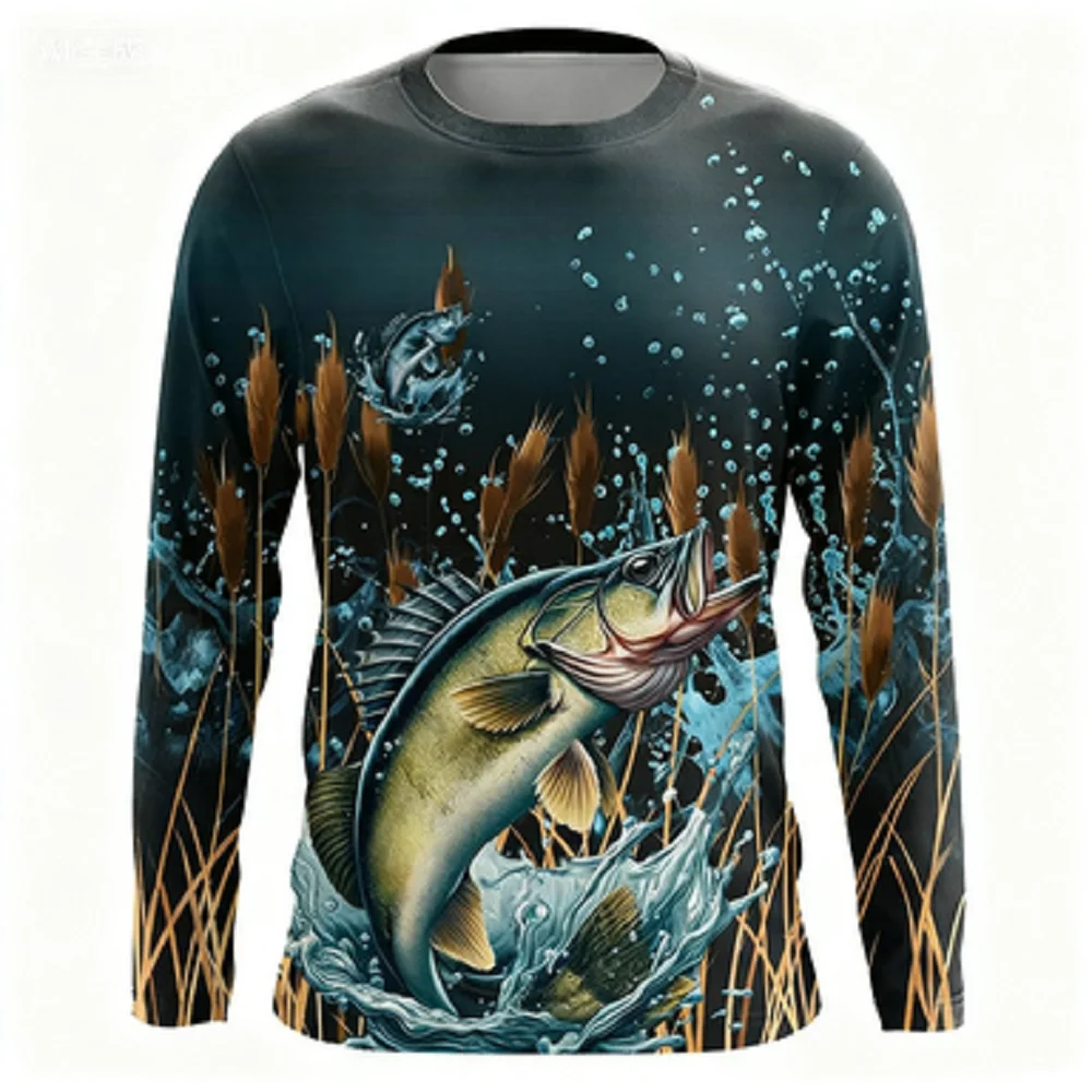 Одежда для рыбалки с 3d принтом Deep Sea, дышащая солнцезащитная быстросохнущая футболка с длинными рукавами для рыбалки на открытом воздухе, повседневные спортивные топы
Одежда для рыбалки с 3d принтом Deep Sea, дышащая солнцезащитная быстросохнущая футболка с длинными рукавами для рыбалки на открытом воздухе, повседневные спортивные топы