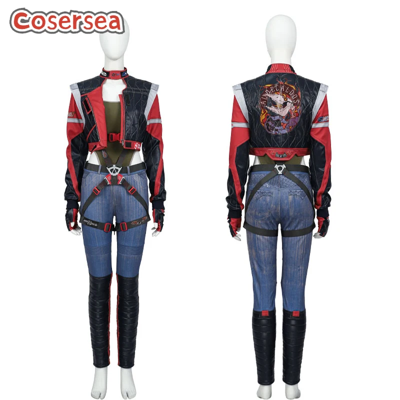 【Support Custom Size】Cosersea Panam Romance Cosplay Costume Cyberpuk 2077 Panam Romance Women Uniform Halloween Outfit Fullset
【Support Custom Size】Cosersea Panam Romance Cosplay Costume Cyberpuk 2077 Panam Romance Women Uniform Halloween Outfit Fullset