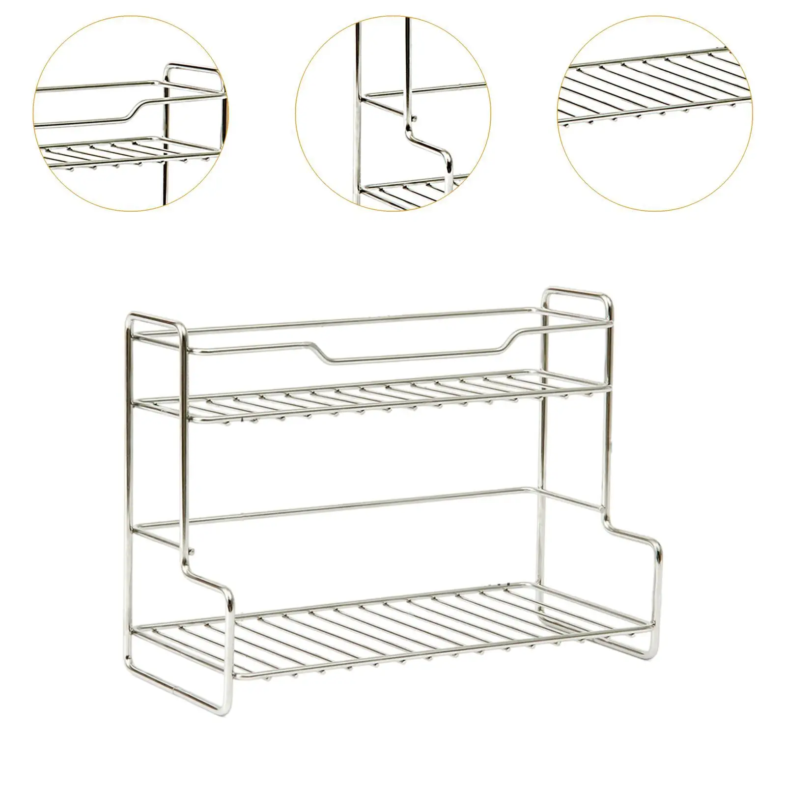 Kitchen Storage Rack Space Saving Multipurpose for Restaurant Desk Household
Kitchen Storage Rack Space Saving Multipurpose for Restaurant Desk Household