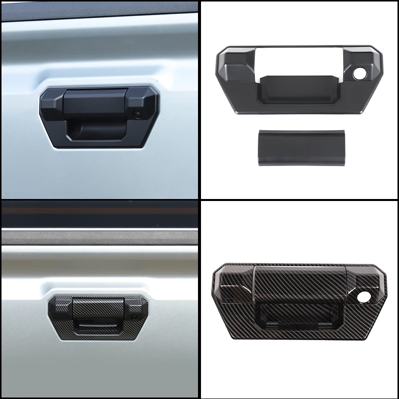 Carbon Fiber Tailgate Handle Cover for Tacoma 2024+ SR5 TRD Off-Road Limited TRD Pro Trailhunter – NOT for SR – 2Pcs/Set
Carbon Fiber Tailgate Handle Cover for Tacoma 2024+ SR5 TRD Off-Road Limited TRD Pro Trailhunter – NOT for SR – 2Pcs/Set