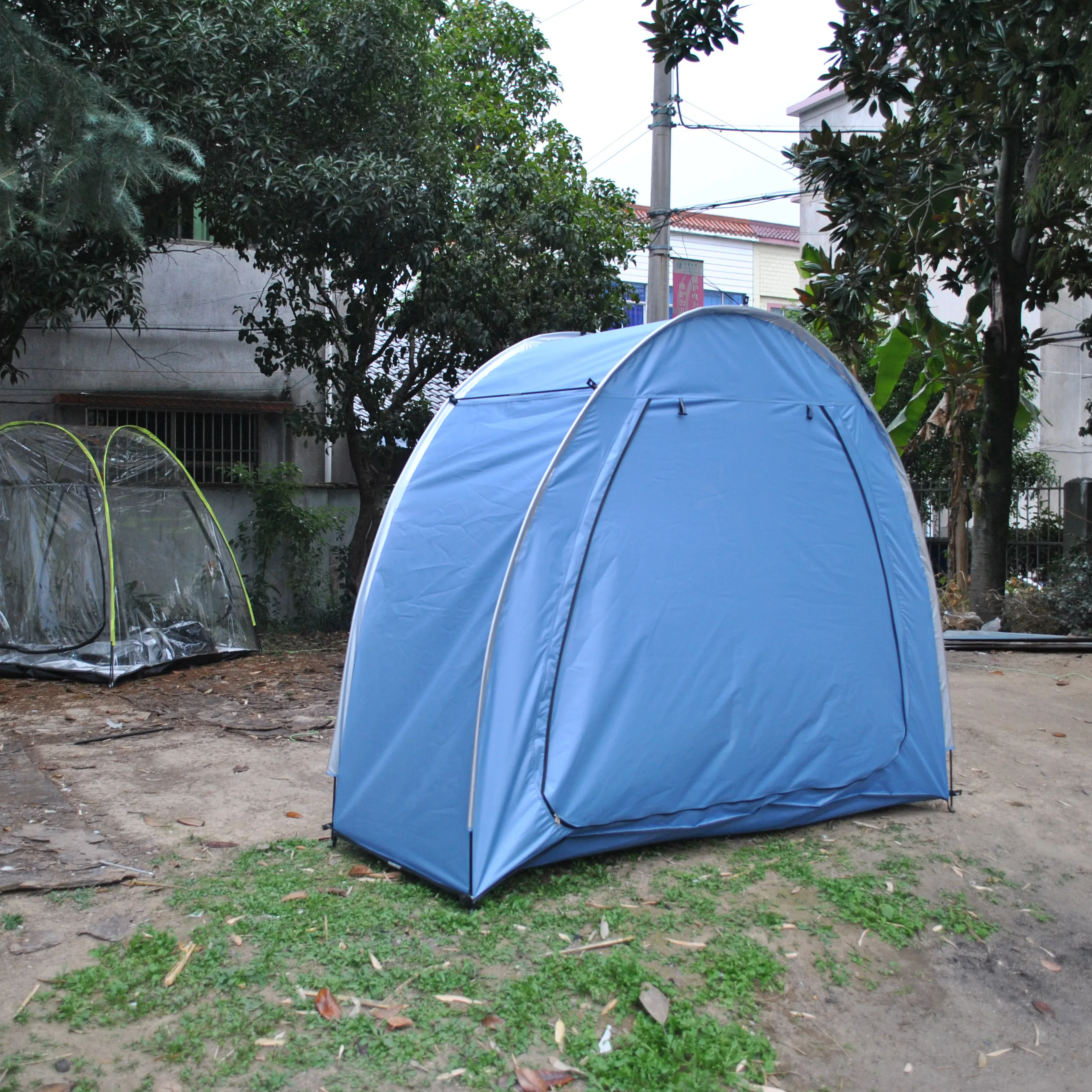 CZX-664 Blue Bicycle Tent Bicycle Storage Shed Tent, Bicycle Storage Shed with Window, Outdoor Gardening Tool Storage Shed Tent
CZX-664 Blue Bicycle Tent Bicycle Storage Shed Tent, Bicycle Storage Shed with Window, Outdoor Gardening Tool Storage Shed Tent