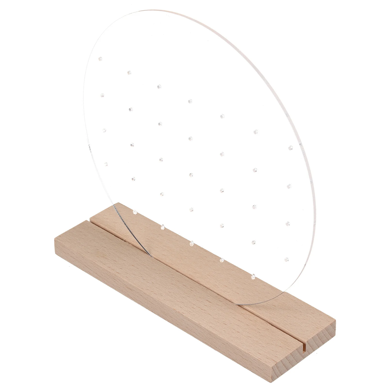 1Set Acrylic Jewelry Display Stand Wooden Base Round Earring Organizer Desktop Retail Display Rack Acrylic Earring Holder
1Set Acrylic Jewelry Display Stand Wooden Base Round Earring Organizer Desktop Retail Display Rack Acrylic Earring Holder
