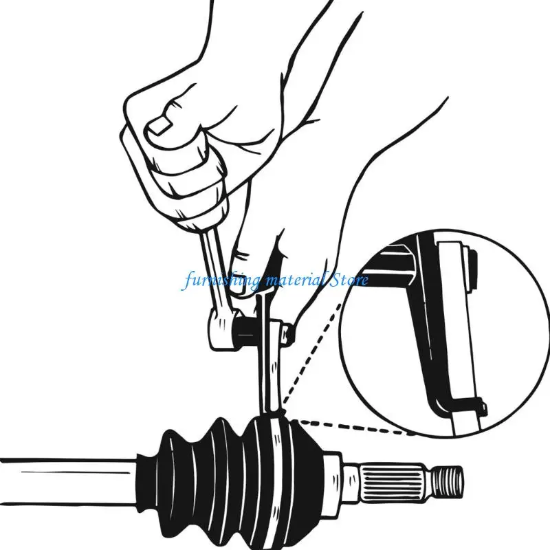 Y5GD Portable CV Joint Banding Tool High Carbon Steel for Easy Mechanics Use
Y5GD Portable CV Joint Banding Tool High Carbon Steel for Easy Mechanics Use