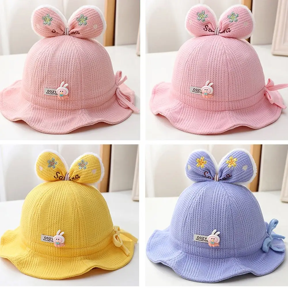 New Cartoon Bow Fisherman Cap Warm Thickned Baby Hats Sunshade Bucket Hat for Kids
New Cartoon Bow Fisherman Cap Warm Thickned Baby Hats Sunshade Bucket Hat for Kids