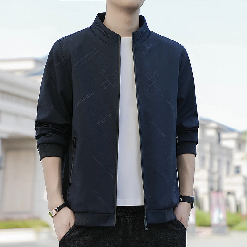 Men's Casual Busin Jaet Autumn Winter Stand Collar Fce Lined Coat Long Sve Windproof Zipper Closure No Hat
Men's Casual Busin Jaet Autumn Winter Stand Collar Fce Lined Coat Long Sve Windproof Zipper Closure No Hat