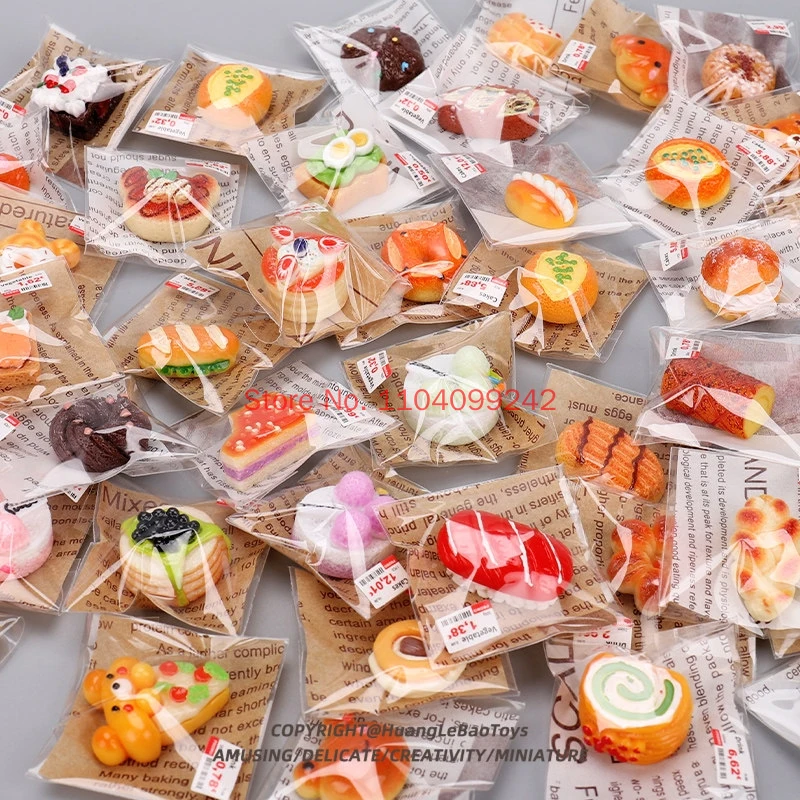 20/30pcs Dollhouse Simulation Miniature Mini Cake Bread Individually Packaged Food To Play Play House Diy Food Model Ornaments
20/30pcs Dollhouse Simulation Miniature Mini Cake Bread Individually Packaged Food To Play Play House Diy Food Model Ornaments